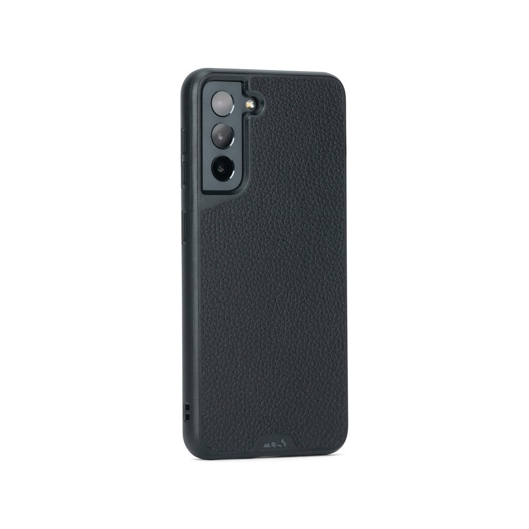 Black Leather Protective Phone Case - Limitless - US 7146